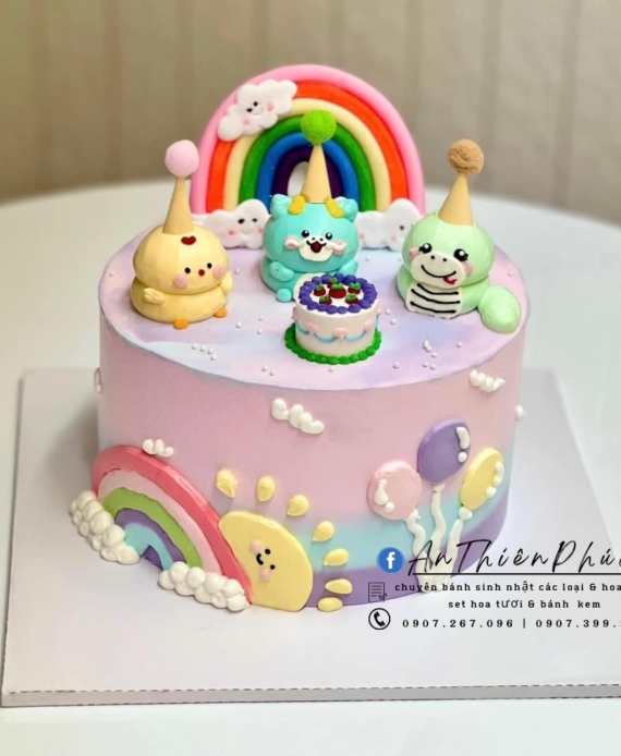 Bánh kem cho bé gái