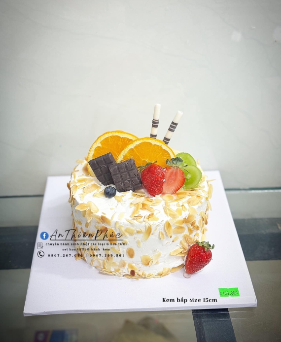 Bánh kem bắp tặng anh 