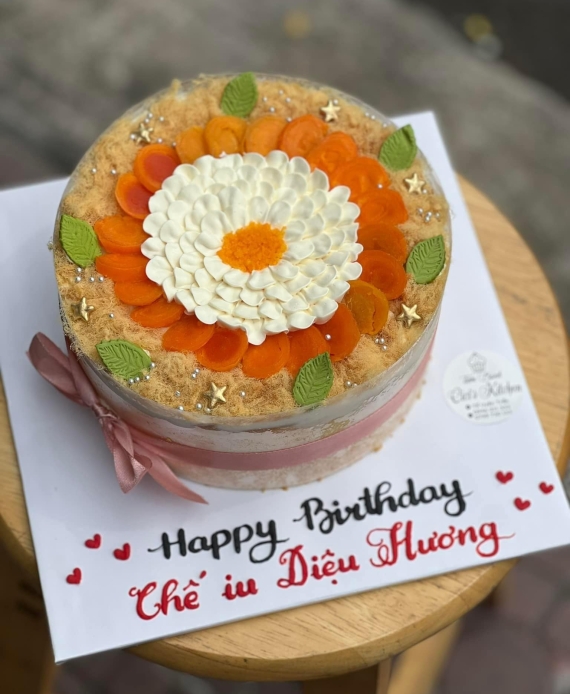 Bánh bông lan chúc mừng em yêu 