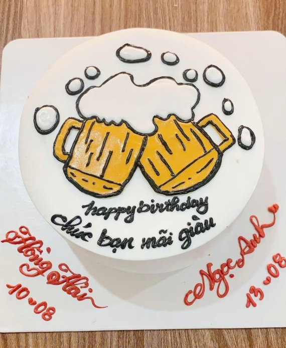 Bánh sinh nhật tặng bạn trai 