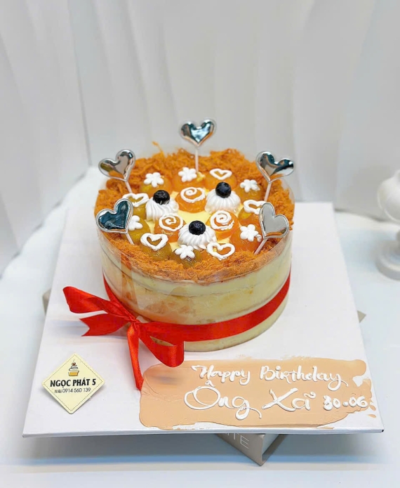 Bánh kem tặng ông xã